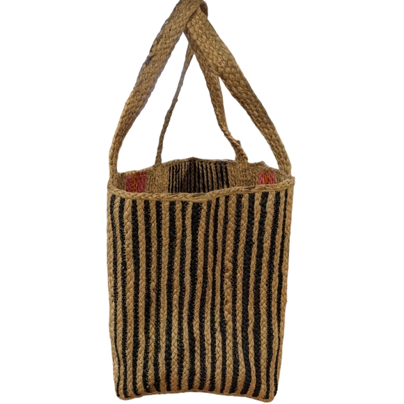 Shiraleah Etta Large Jute Tote - Picture 2 of 8
